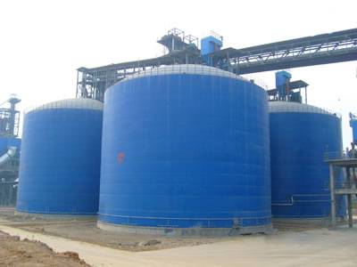 隆昌水泥钢板库改造