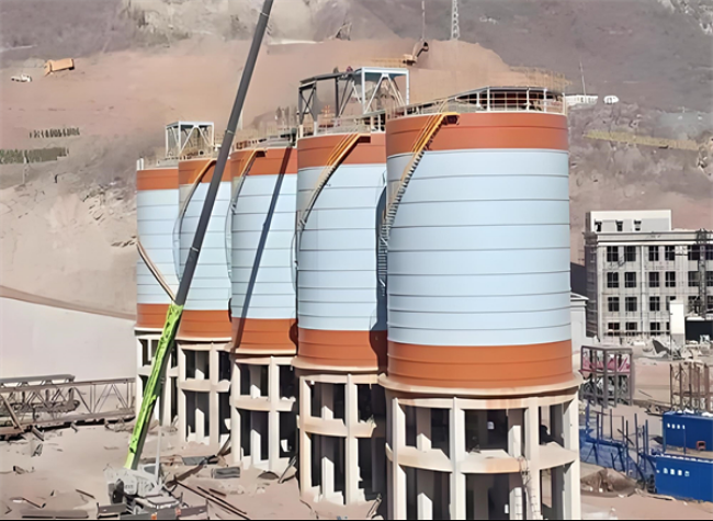 隆昌高架钢板仓